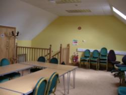 Parish Room showing entrance staircase Parish Room showing entrance staircase